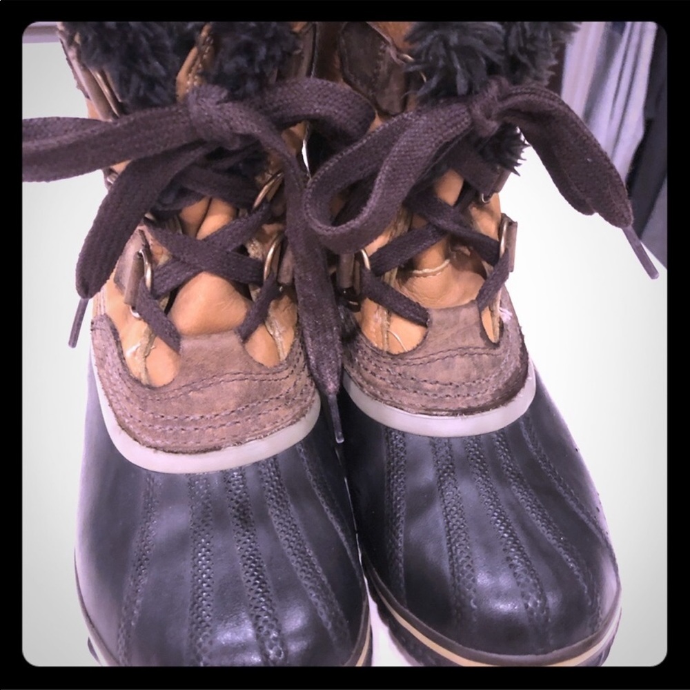 Sorel slimpack ll snow booties size 8